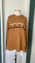 Blusa manga longa caramelo Tam. M/G Katheus - Dona Ana Sebastiana