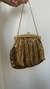 Bolsa de mão dourada importada Mesh Whiting & Davis CO. Bags