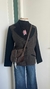 Bolsa crossbody texturizada cobra marrom na internet