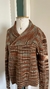 Blusa Sueter de lã caramelo Tam. M - Dona Ana Sebastiana