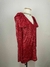 Vestido curto paetê com laços vermelho tamanho P Loubucca e Mariêe na internet