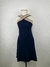 Vestido médio azul marinho tamanho P Maria Filó - comprar online