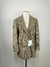 Blazer alongado xadrez lã vintage cgc tamanho M Anne Claude na internet