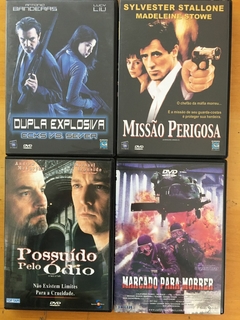 Kits selecionados com 4 DVDs - Brechó do Theobaldo