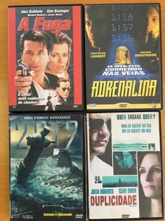 Imagem do Kits selecionados com 4 DVDs