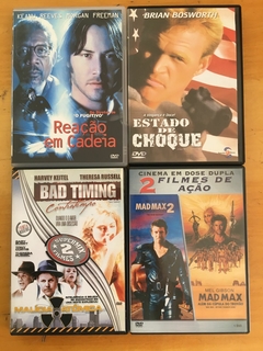 Kits selecionados com 4 DVDs - Brechó do Theobaldo