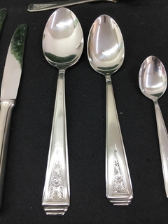 Faqueiro em aço inox. Vintage puro. - loja online
