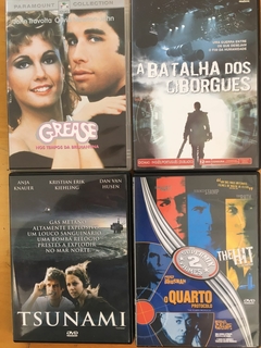 Imagem do Kits selecionados com 4 DVDs