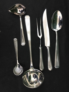 Faqueiro em aço inox. Vintage puro.