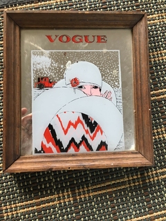 Quadros espelhados Vogue - Vintage na internet