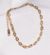 Tornozeleira Alasia de aço inoxidável banhado a ouro 18K - Gia Allure