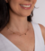 Colar Talitha de aço inoxidável banhado a ouro rosé 18K - comprar online