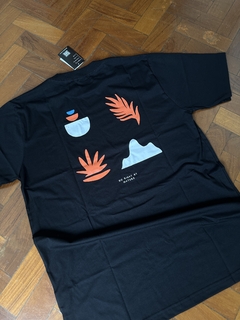 CAMISETA NATURAL NORTH SEA - PRETO