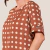 Blusa Crepe Poá Entremeio Manga - loja online