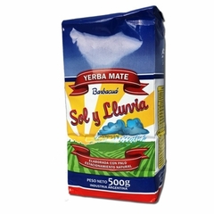 YERBA MATE SOL Y LLUVIA BARBACUÁ 500 GR - comprar online