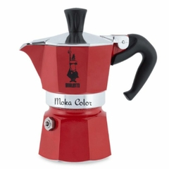CAFETERA BIALETTI MOKA EXPRESS 6 TAZAS ROJA