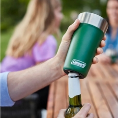 VASO TERMICO COLEMAN BREW NEGRO 600 ML - oroverdeyerbateca