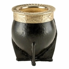 MATE IMPERIAL VIROLA ALPACA CINCELADA