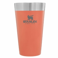 VASO STANLEY BEER PINT CORAL 473 ML