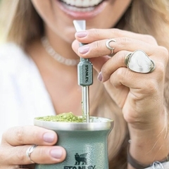 BOMBILLA STANLEY SPOON VERDE - oroverdeyerbateca