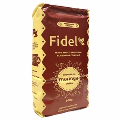 YERBA MATE FIDEL TRADICIONAL CON MORINGA OLEIFERA 500 GR - comprar online