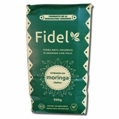 YERBA MATE FIDEL ORGANICA MORINGA OLEIFERA 500 GR