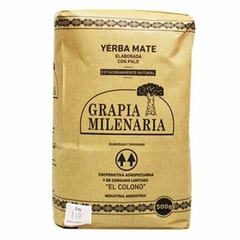 YERBA MATE GRAPIA MILENARIA TRADICIONAL 500 GR