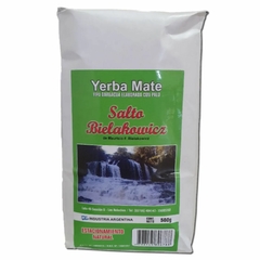 YERBA MATE SALTO BIELAKOWICZ BARBACUÁ 500 GR