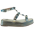 Flatform Birken Metalizado Ouro Light Com Pirâmides 3177 - comprar online