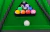 Mesinha de Jogo Sinuca 45CM Infantil Snooker Brilhar Com 02 Tacos - comprar online