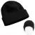 Touca Lã Preta Tradicional Básica Juvenil Adulto - Inverno - comprar online