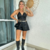Short Couro Ecologico