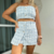 Conjunto Short Saia Tomara que Caia na internet