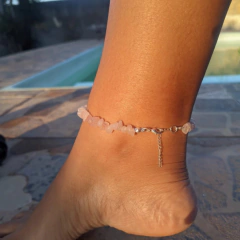 Tornozeleria cascalho de pedras naturais - loja online