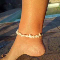 Imagem do Tornozeleria cascalho de pedras naturais