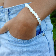 Pulseira de madrepérola natural - comprar online