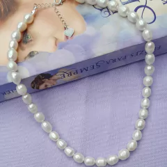 Choker pérola de água doce -  By Ju Beads Acessórios