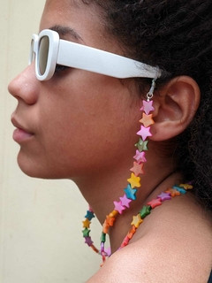 Cordinha de óculos madreperólas -  By Ju Beads Acessórios