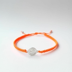 Pulseira de aço inox macramê - loja online