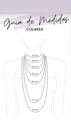 Choker de miçangas simples - loja online