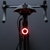 Multi Modos de Iluminação Luz de Bicicleta Carregamento USB Luz Led de Bicicleta Flash Luzes Traseiras para Selim de Mountain Bike