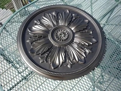 Kit De 2 Moldes De PET Para Decoración Rosetón Hoja 3D Para Vaciado de Yeso, Cemento, Concreto, Hormigón o Resina en internet