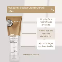 Joico Máscara de Hidratação K-PAK Intense Hydrator Smart Release 250ml - Donna Brazil Magazine