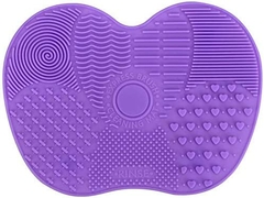 Tapete Silicone Limpador Higienisador de Pincéis - Cores Diversas na internet