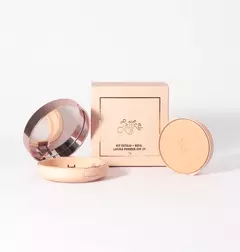 Kit Estojo + Refil Latika Powder SPF 27 Bege Médio 10g - Donna Brazil Magazine