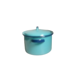CINSA Olla de Peltre Esmaltada Azul Turquesa 5.5L - COSINA con Estilo - comprar en línea