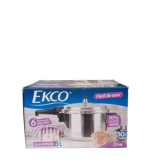 Olla Express 6 L Aluminio ECKO - Rápida y Duradera - tienda en línea