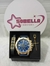 Kit Masculino Relógio Azul + Pulseira + Colar Cruz de Fé - comprar online