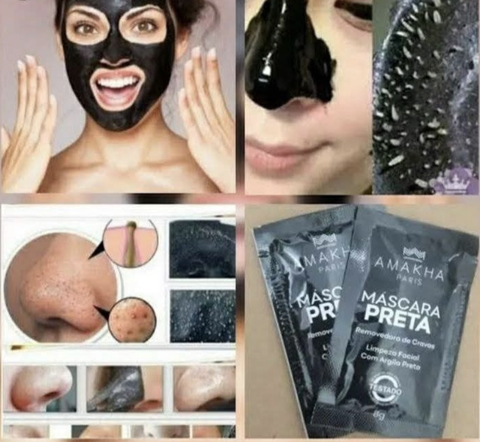 Máscara Preta Facial