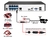 Sistema de câmera de segurança 8MP 4K POE NVR kit de vigilância por vídeo ao ar livre conjunto de câmera de CFTV IP residencial Xmeye